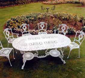 Victorian Grand Tisch oval 187cm